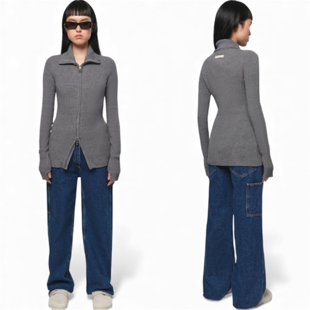 APPARIS NOVA ZIP-UP CARDIGAN - Picture 1 of 4